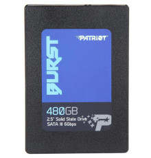Накопичувач SSD  480GB Patriot Burst 2.5" SATAIII 3D TLC (PBU480GS25SSDR)