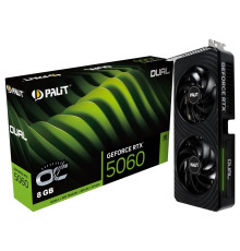 Видеокарта GF RTX 5060 8GB GDDR7 Dual OC Palit (NE75060S19P1-GB2063D)