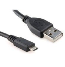 Кабель Cablexpert USB - micro USB V 2.0 (M/M), 0.5 м, чорний (CCP-mUSB2-AMBM-0.5M)
