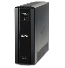 Джерело безперебійного живлення  APC Back-UPS Pro 1500VA CIS, Lin.int., AVR, 3хSchuko, RJ-11, RJ-45, USB, RS232, пластик (BR1500G-RS)