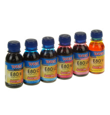 Комплект чорнил WWM EPSON L800 B/C/M/Y/LC/LM (E80SET-2) 6*100г