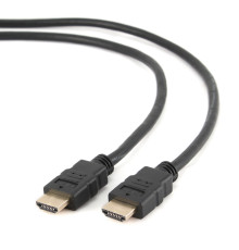 Кабель Cablexpert HDMI - HDMI V 1.4 (M/M), 1 м, черный (CC-HDMI4L-1M) пакет