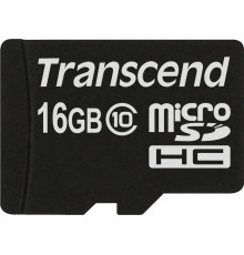 Карта пам`ятi MicroSDHC 16GB Class 10 Transcend (TS16GUSDC10)