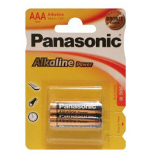Батарейка Panasonic Alkaline Power AAA/LR03 BL 2 шт