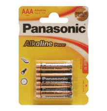 Батарейка Panasonic Alkaline Power AAA/LR03 BL 4 шт