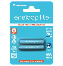 Акумулятори Panasonic Eneloop Lite AAA/HR03 NI-MH 550 mAh BL 2 шт