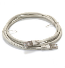 Патч-корд FTP Kingda (PAFT4200) cat.5e, 2м, серый