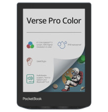 Електронна книга PocketBook 634K3 Verse Pro Color Stormy Sea (PB634K3-1-CIS)