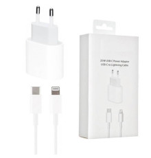 Зарядний пристрій 20Вт USB-C Power Adapter (S17199) + кабель Lightning