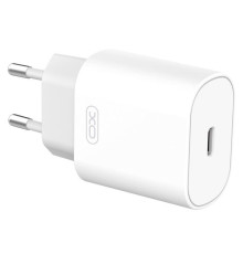 Мережевий зарядний пристрій XO L91EU 1хType-C PD25W White (L91-WH)