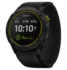 Смарт-годинник Garmin Enduro 3 Carbon Gray DLC Titanium with Black Nylon (010-02751-00)