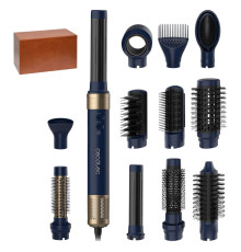 Стайлер Cecotec Bamba CeramicCare 12in1 AirGlam Blue (CCTC-00250)