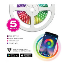 Светодиодная лента ELM 5050 30LED IP20 RGB (19-0015)