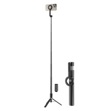 Телескопічний трипод-монопод Promate MagStick-Pro Black (magstick-pro)