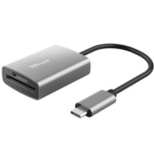 Кардридер Trust Dalyx Aluminium USB Type-C Grey (24136)