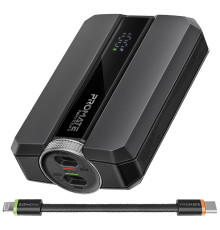 Універсальна мобільна батарея Promate Neo-10Uni 10000mAh 30W Black (neo-10uni.black)