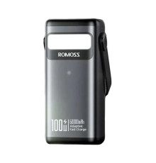 Универсальная мобильная батарея Romoss PMT60 60000mAh Black (PMT60-1D2-2133H)