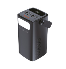 Универсальная мобильная батарея Techno 80000mAh PD 65W QC 3.0 Black (powerbank-80)