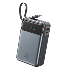 Універсальна мобільна батарея XO PR267  PD 65W 20000mAh Grey