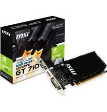 Видеокарта GF GT 710 2GB GDDR3 MSI (GT 710 2GD3H LP)