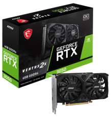 Відеокарта GF RTX 3050 6GB GDDR6 Ventus 2X OC MSI (GeForce RTX 3050 VENTUS 2X 6G OC)