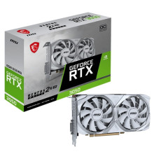 Видеокарта GF RTX 3050 8GB GDDR6 Ventus 2X XS White OC MSI (GeForce RTX 3050 VENTUS 2X XS WHITE 8G OC)