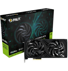 Відеокарта GF RTX 4060 8GB GDDR6 Dual Palit (NE64060019P1-1070D)