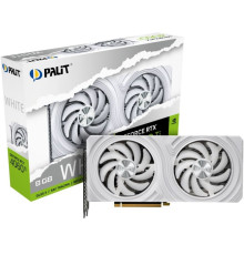 Відеокарта GF RTX 4060 Ti  8GB GDDR6 White Palit (NE6406T019P1-1048L)