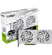 Відеокарта GF RTX 4070 12GB GDDR6 White OC Palit (NE64070S19K9-1048L)