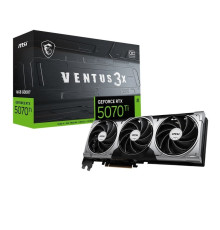 Видеокарта GF RTX 5070 Ti 16GB GDDR7 Ventus 3X OC MSI (GeForce RTX 5070 Ti 16G VENTUS 3X OC)