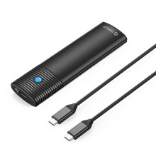Внешний карман Orico SSD Enclosure M.2, USB 3.2 Type-C, Black (HC380503)
