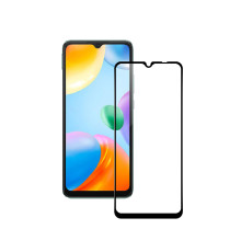 Защитное стекло ACCLAB Full Glue для Xiaomi Redmi 10C Black (1283126527142)