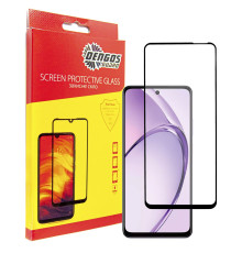 Захисне скло Dengos для Oppo A3 Black Full Glue (TGFG-373)