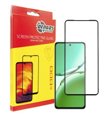 Захисне скло Dengos для Oppo Reno 12F 4G Black Full Glue (TGFG-374)