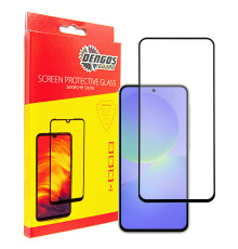 Защитное стекло Dengos для Samsung Galaxy A36 5G SM-A366 Black Full Glue (TGFG-387)
