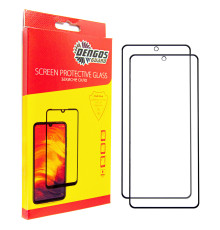 Защитное стекло Dengos для Xiaomi Redmi Note 14S Black Full Glue (DG-TG2P-70) 2шт