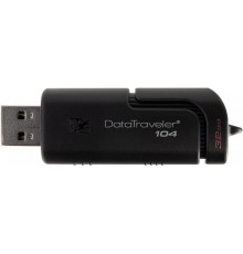 Флеш-накопичувач USB 32GB Kingston DataTraveler 104 Black (DT104/32GB)